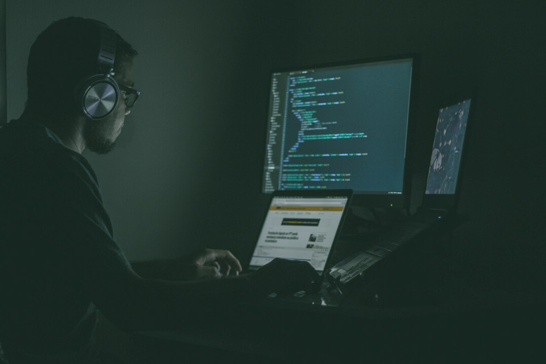 successful programmer at work